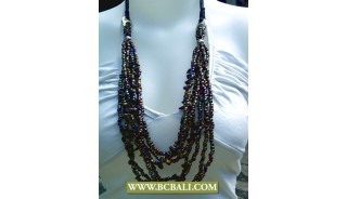 Mix Beading Layered Necklaces Fashion